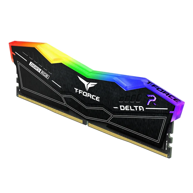 Ram TeamGroup T-Force Delta RGB Black 32GB | 1 x 32GB, DDR5, 5600MHz