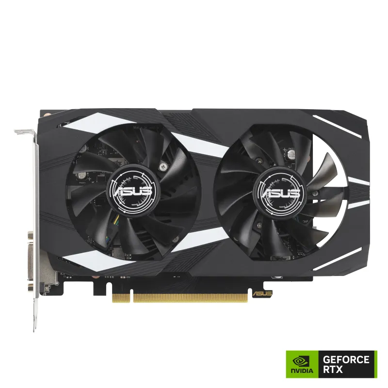 Card màn hình ASUS Dual RTX 3050 6GB GDDR6 (90YV0K61-M1NA00)