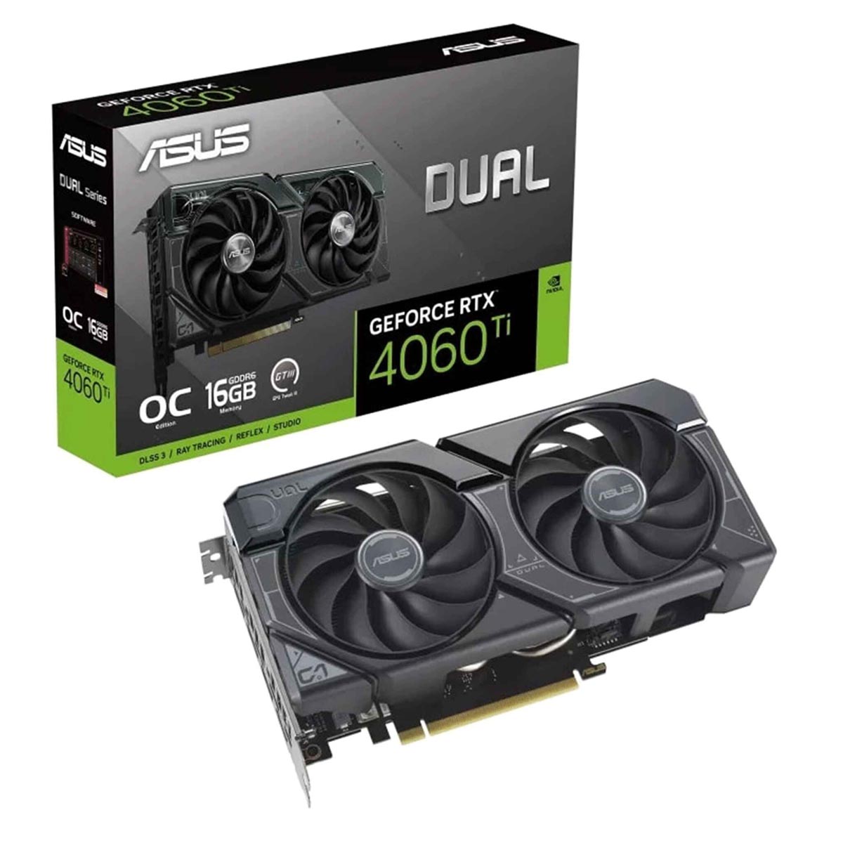 Card màn hình ASUS Dual RTX 4060 Ti OC Edition 16GB GDDR6