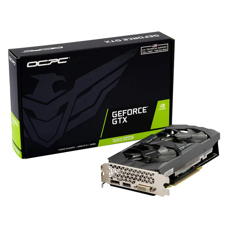 Card màn hình OCPC GTX 1660 Super XE 6GB GDDR6