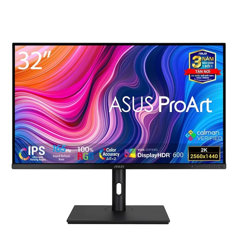 Màn Hình Máy Tính Đồ Họa Asus ProArt PA328CGV | 32Inch, WQHD, IPS, 165hz, 5ms, Phẳng