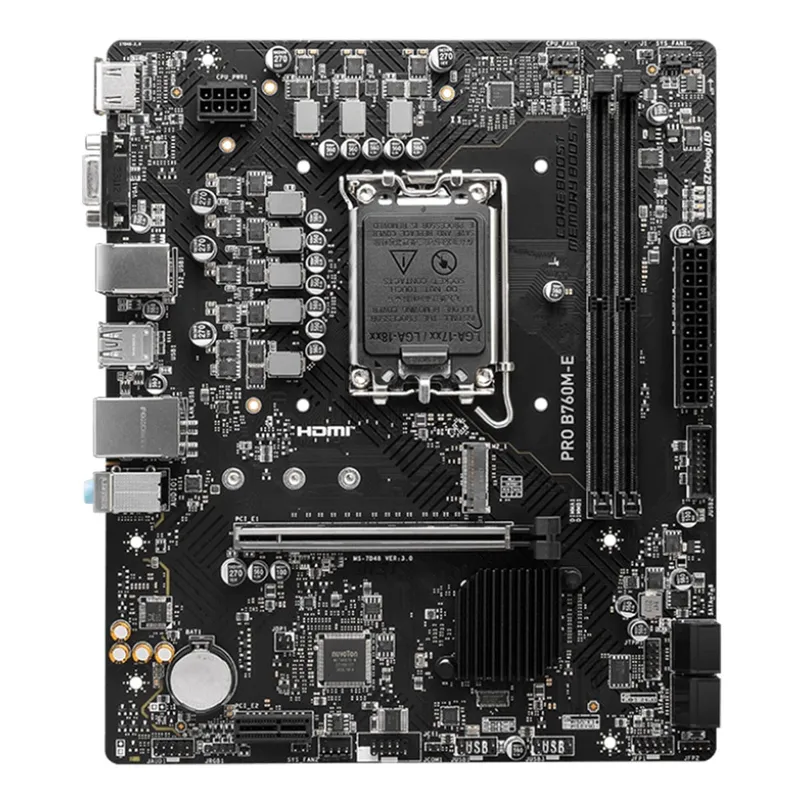 Mainboard MSI PRO B760M-E DDR5