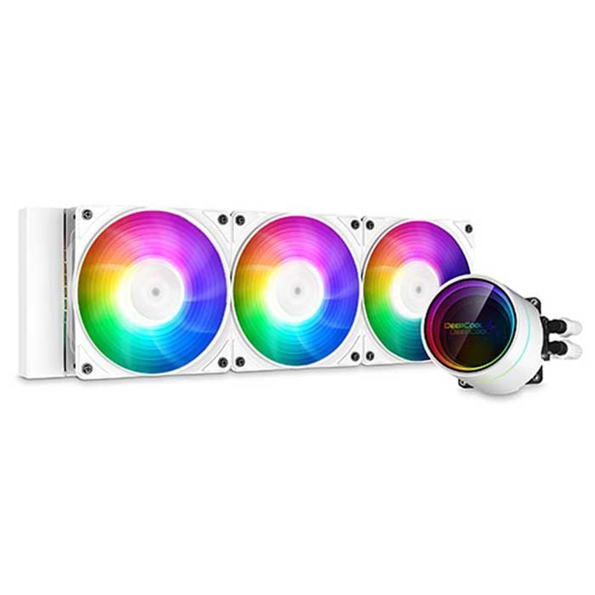 Tản Nhiệt Nước CPU Deepcool Castle 360EX A-RGB White AIO Cooling (DP-GS-H12W-CSL360EX-AR-WH)