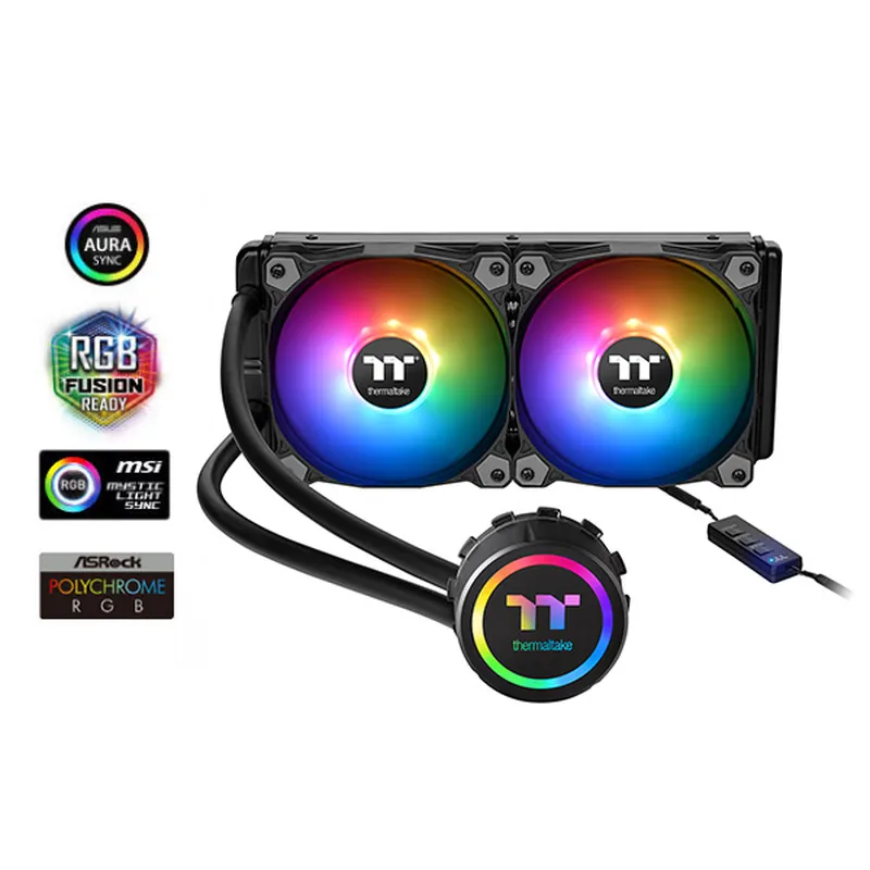 Tản Nhiệt Nước CPU THERMALTAKE AIO Water 3.0 240 ARGB Sync Edition (CL-W233-PL12SW-A)
