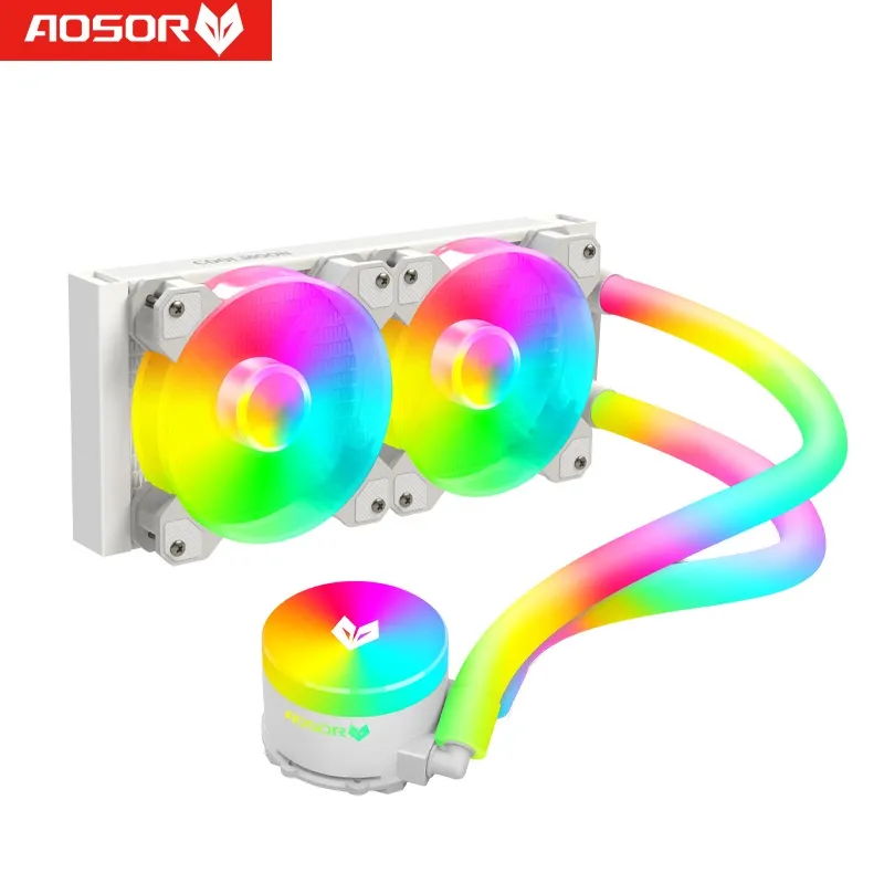 Tản nhiệt nước Coolmoon Aosor AS360 | White ALL RGB