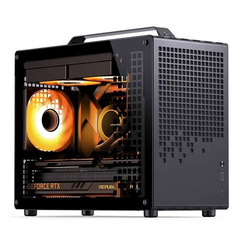 Vỏ Case Jonsbo Z20 Micro-ATX - Black | Có tay cầm
