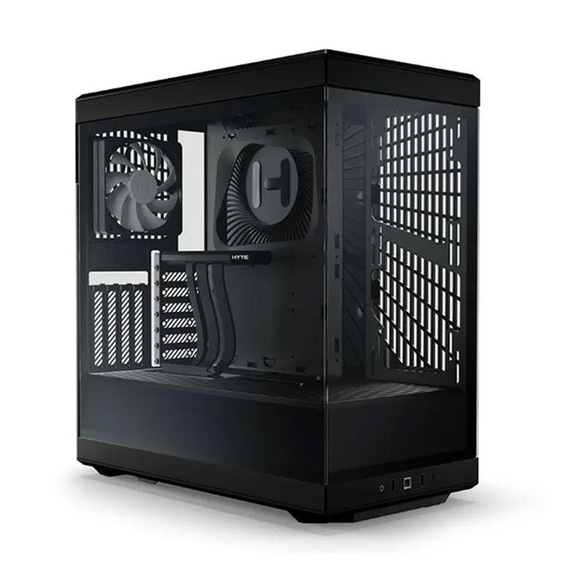 Vỏ case Hyte Y40 Black - Kèm sẵn cáp Riser PCIe 4.0 (CS-HYTE-Y40-B)