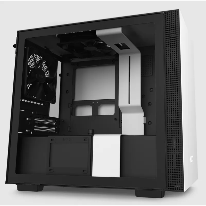 Vỏ Case NZXT H210i - Đen trắng | Mini ITX, nhập khẩu (CA-H210i-W1)
