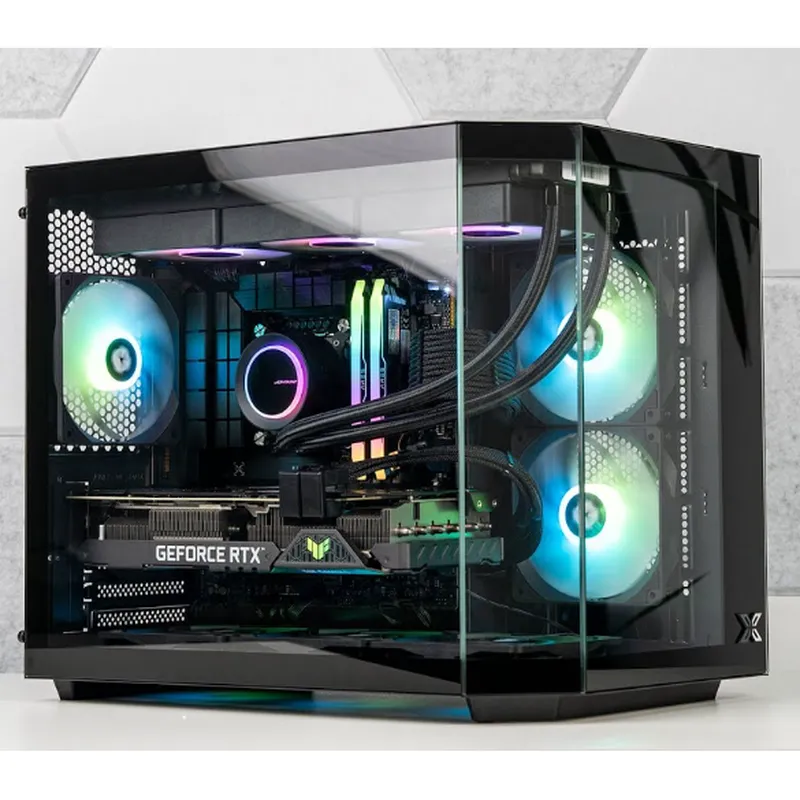 Vỏ case Xigmatek Cubi M - Đen | M-ATX, không fan