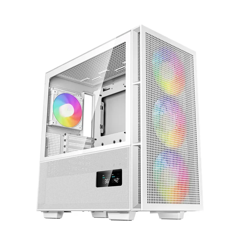 Vỏ case Deepcool CH560 Digital | Kèm sẵn 4 Fan ARGB, Black / White