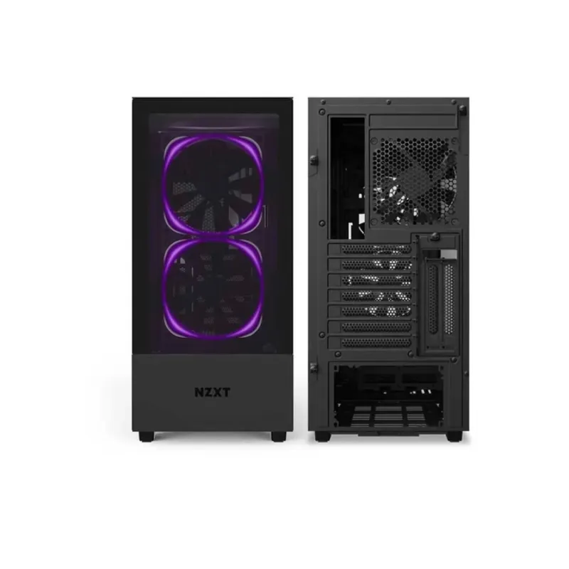 Vỏ case NZXT H510 Elite Matte Black (CA-H510E-B1) (Đen)