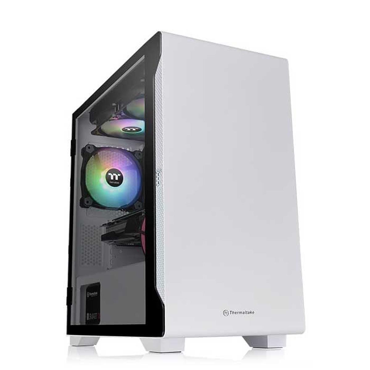 Vỏ case Thermaltake S100 Snow Edition Micro Chassis (Trắng) (CA-1Q9-00S6WN-00)