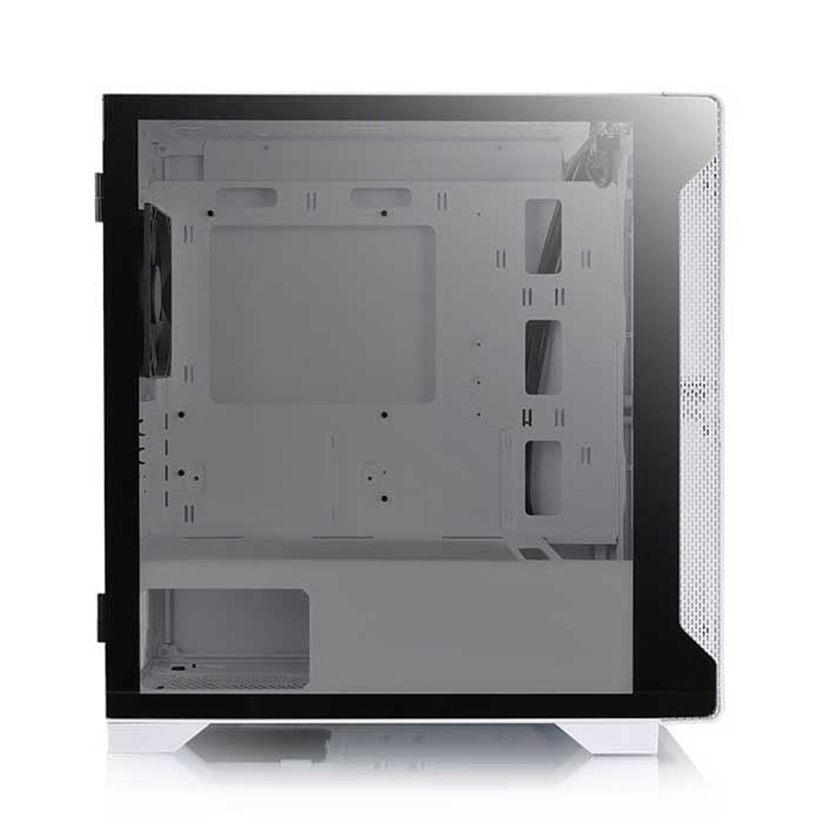 Vỏ case Thermaltake S100 Snow Edition - Thiết kế trắng tinh tế, tiện ích.