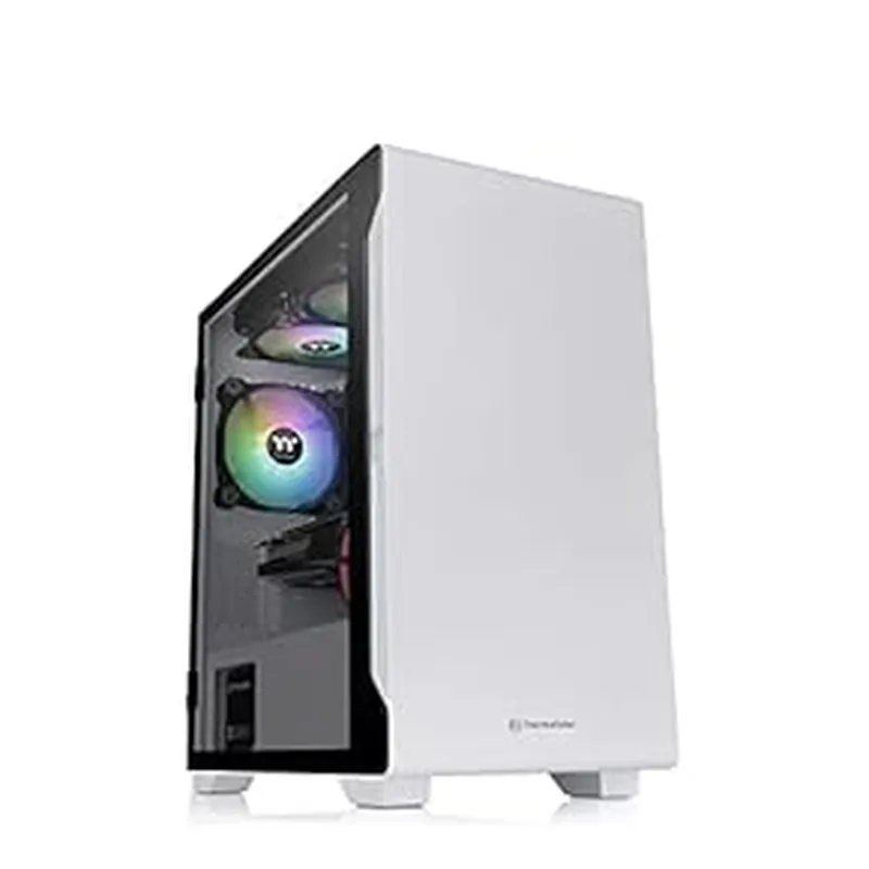 Vỏ Case Thermaltake View 170 TG ARGB Micro Chassis - Black | Sẵn 3 fan ARGB (CA-1Z4-00M1WN-00)