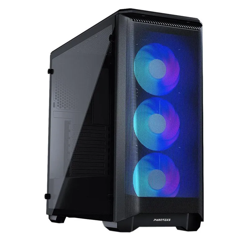 Vỏ case Phanteks Eclipse P400 Air Tempered Glass Black (3 Fan RGB) – CSEPH-EC400ATG-DBK01