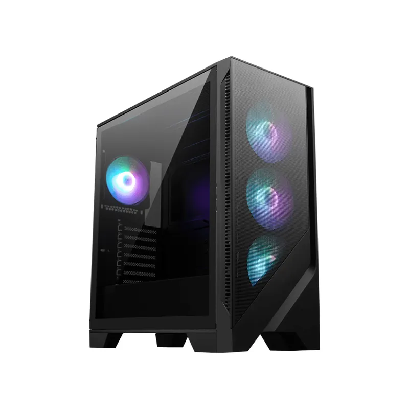 Vỏ case MSI MAG Forge 320R AirFlow | Kèm sẵn 4 fan ARGB