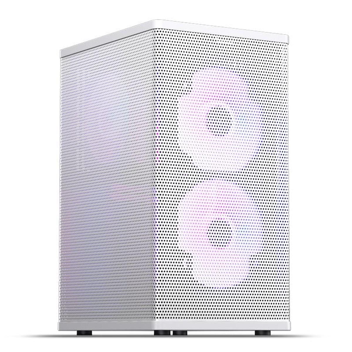 Vỏ case Jonsbo VR3 White | Mini ITX (Kèm Sẵn Riser 4.0)