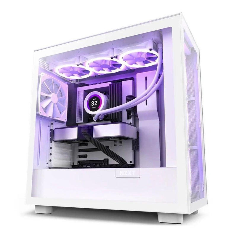 Vỏ case NZXT H7 Elite RGB White