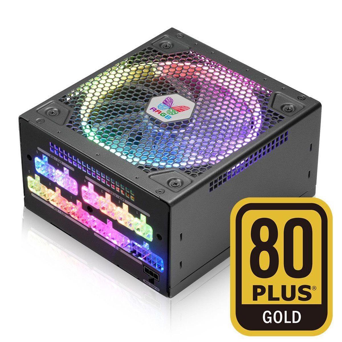 Nguồn Máy Tính Super Flower Leadex III Gold ARGB 850W - Black (SF-850F14RG-BK)