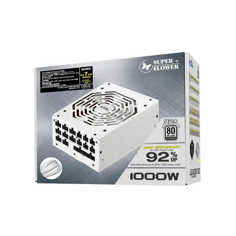 Nguồn Máy Tính Super Flower Leadex Platinum SE - Đen | 1000W, 80 Plus Platinum (SF-1000F14MP)