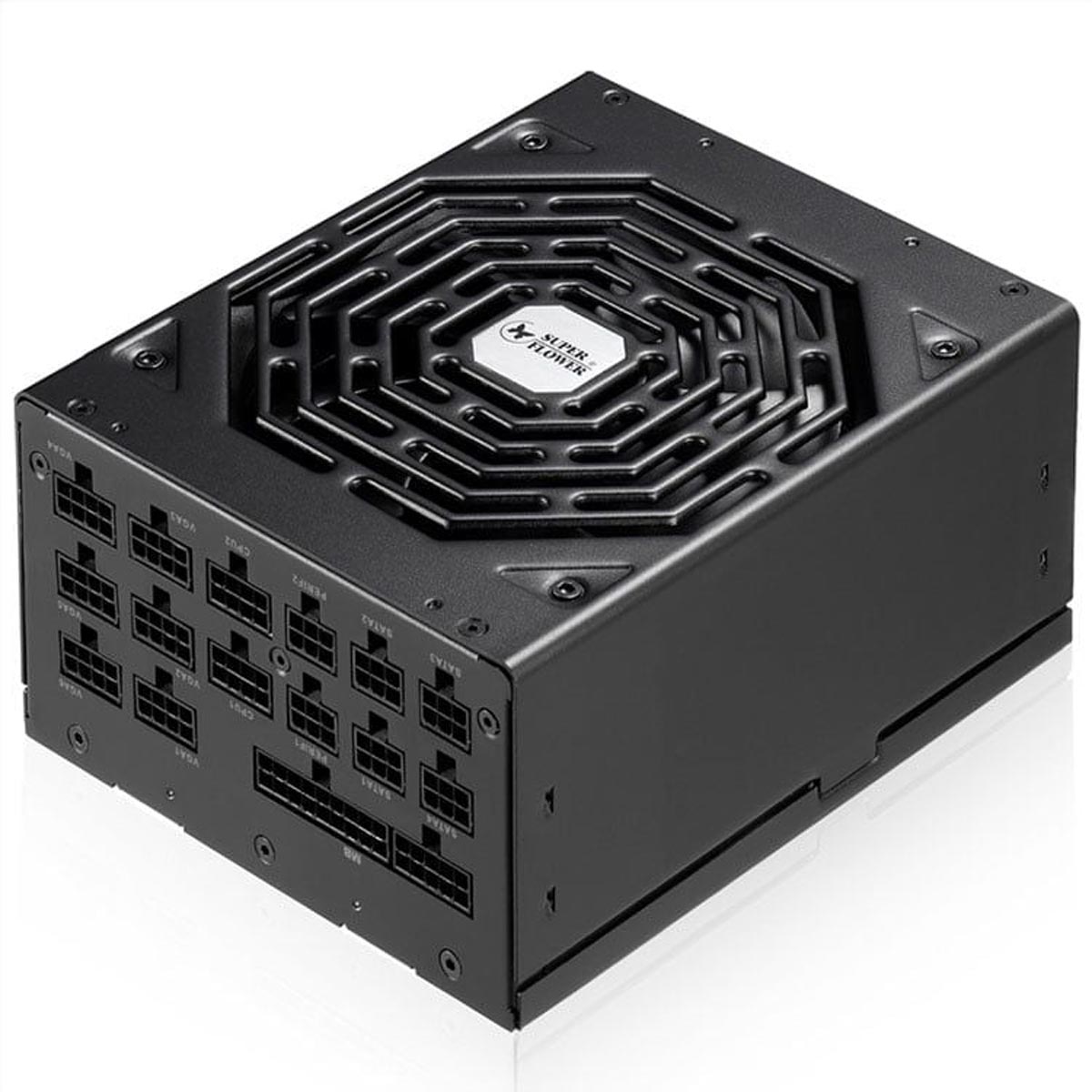 Nguồn Máy Tính Super Flower Leadex Platinum SE - Đen | 1000W, 80 Plus Platinum (SF-1000F14MP)