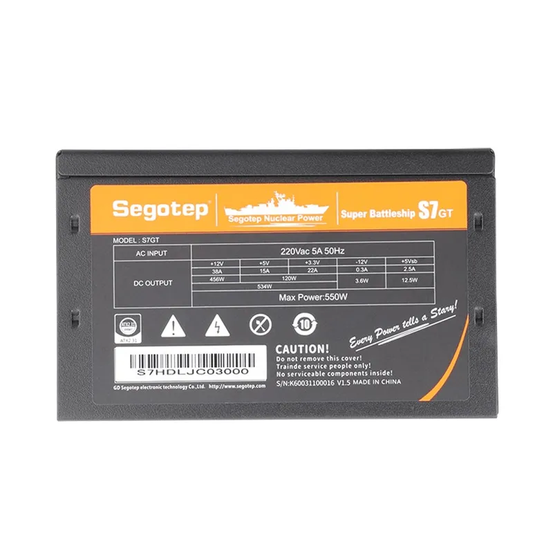 Nguồn Máy Tính SEGOTEP 550W Super Battleship S7GT - 550W