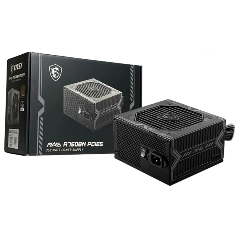 Nguồn Máy Tính MSI MAG A750BN | 750W, 80 Plus Bronze