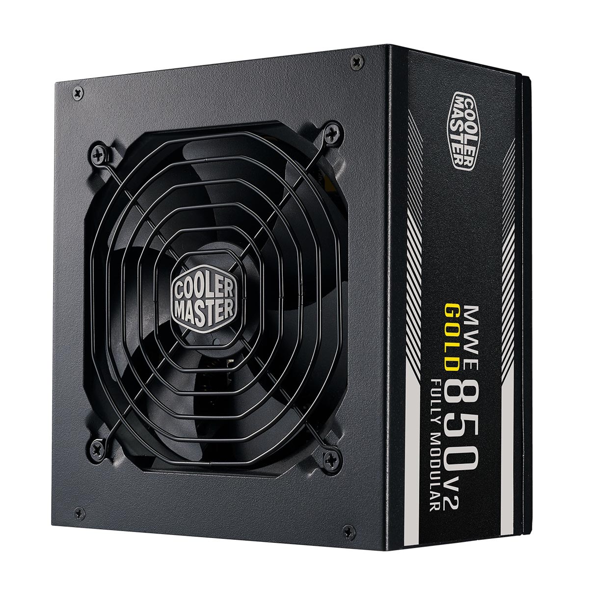 Nguồn Máy Tính Cooler Master MWE Gold 850 - V2 Full Modular - Nhập khẩu | 850W, 80 Plus Gold, Full Modular (MPE-8501-AFAAG) Black