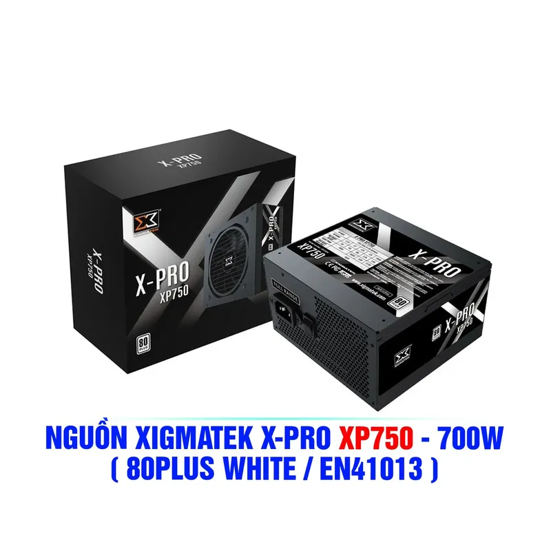 Nguồn Máy Tính Xigmatek X-Pro | 550W 80 Plus White