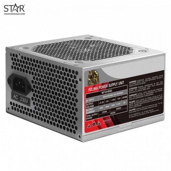 Nguồn Máy Tính Xigmatek 200W POLIMA M12-600 (EN42685)