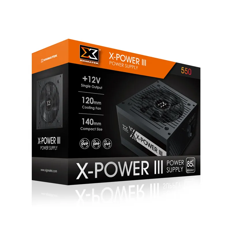 Nguồn Máy Tính Xigmatek 500W X-POWER III X-550 (EN45983)