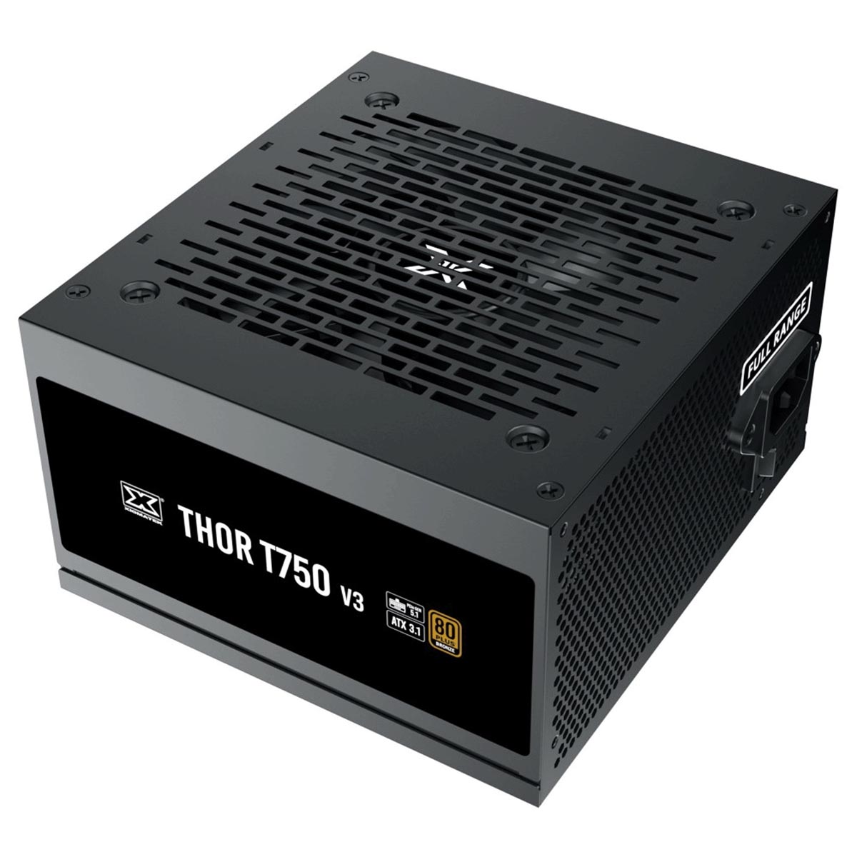 Nguồn Máy Tính Xigmatek Thor T750 V3 750W | 80 Plus Bronze, PCIe Gen 5.1, ATX 3.1, 100% cáp dẹt đen