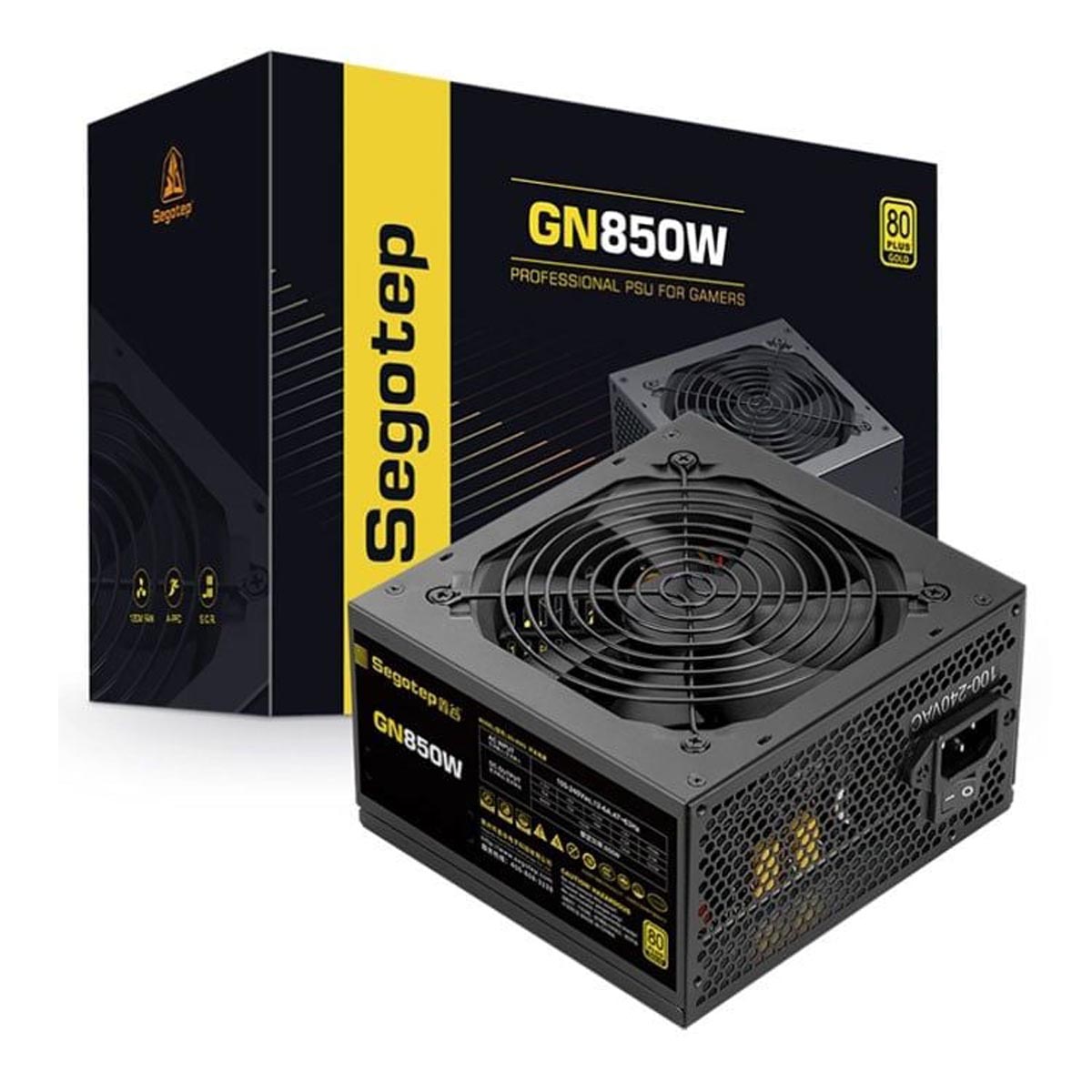 Nguồn Máy Tính Segotep GN850W | 850W, ATX 3.0, 80 Plus Gold, PCIE 5