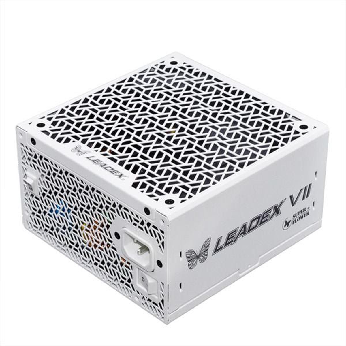 Nguồn Máy Tính SuperFlower LEADEX VII Platinum PRO 1000W ATX 3.1 PCIe 5.1 - White (SF-1000F14XP)