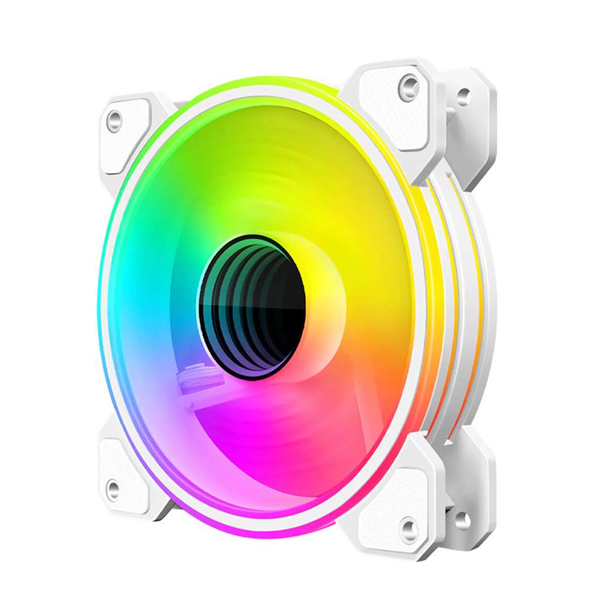 Fan Case LED RGB Coolmoon WF1 | Trắng