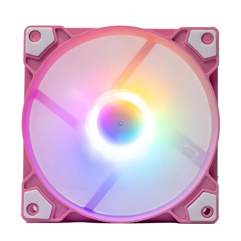Fan Case CoolMoon K8 - Hồng | Led RGB (RGB - Fixed)