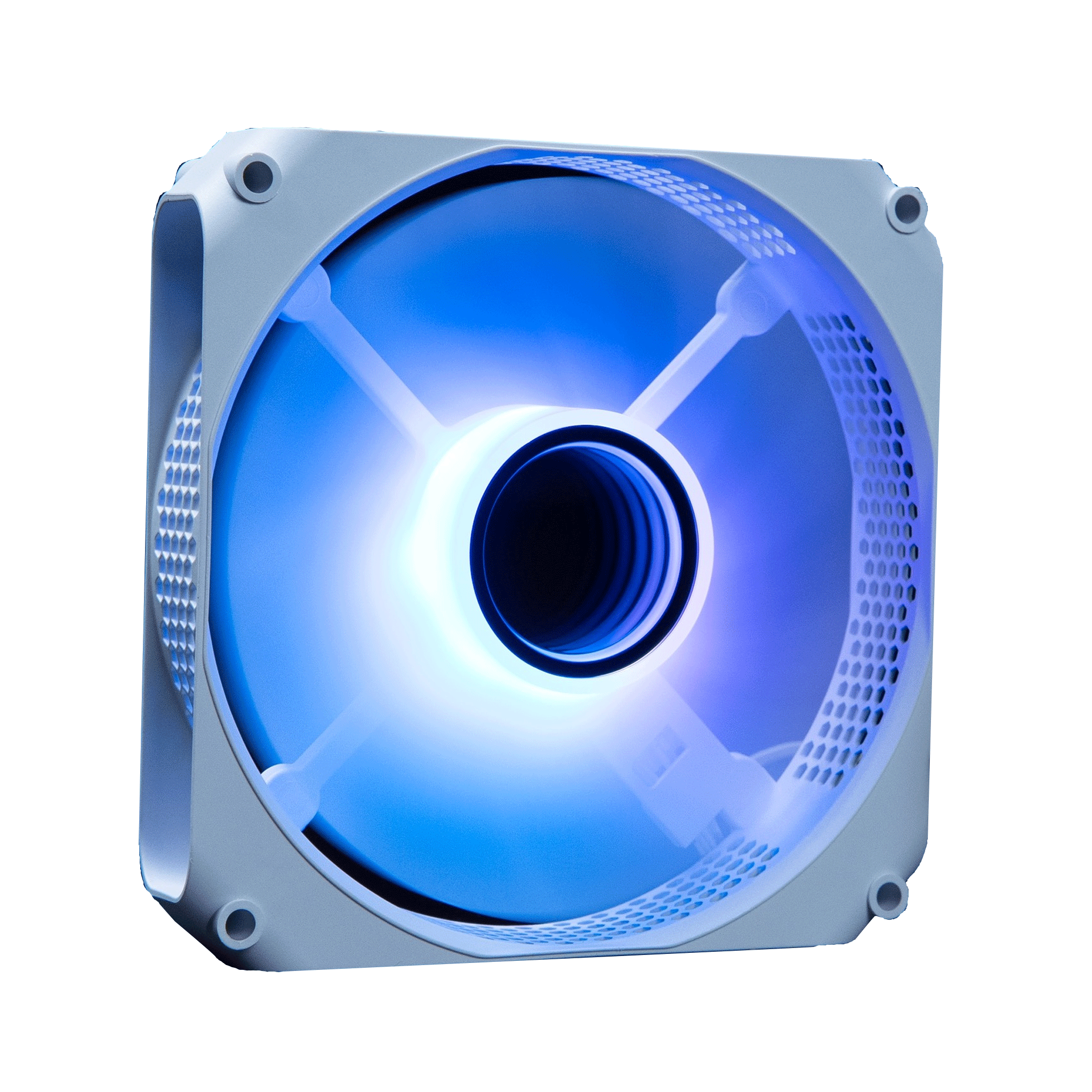 Fan Case Leopard F6 Molex - White | Led cố định, cắm nguồn trực tiếp