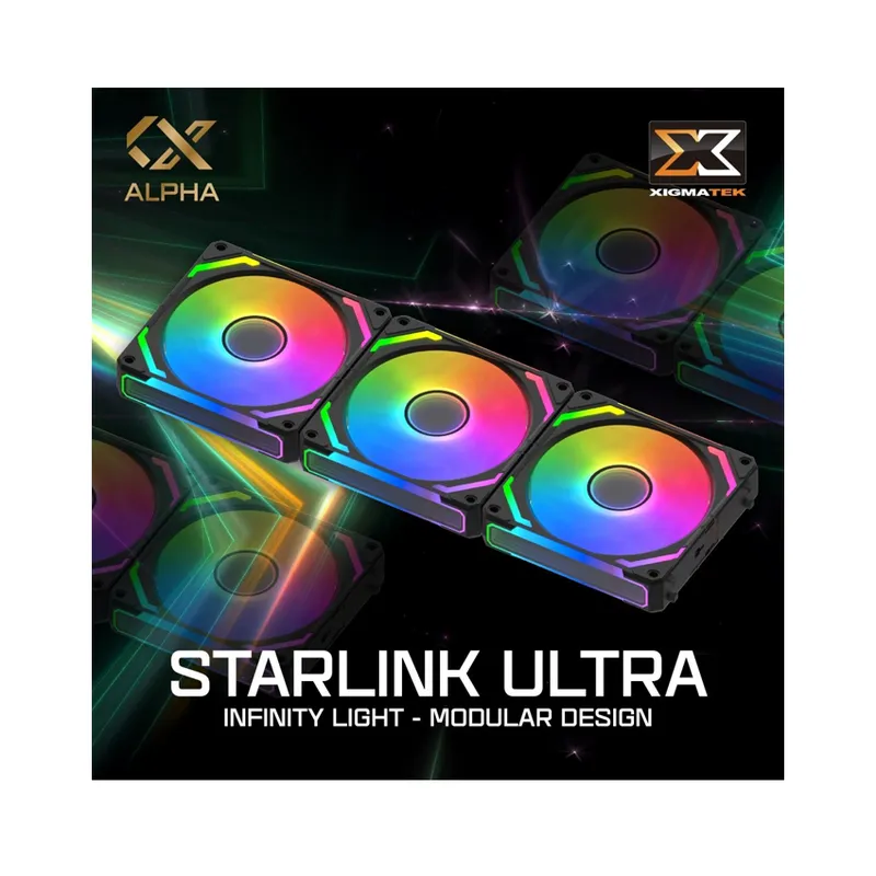 Fan Case Xigmatek Starlink Ultra ARGB (Bộ 3 quạt)