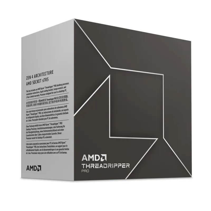 CPU AMD Ryzen Threadripper Pro 7965WX Chính hãng | Up to 5.3 GHz / 4.2GHz, 24 Cores 48 Threads, sTR5