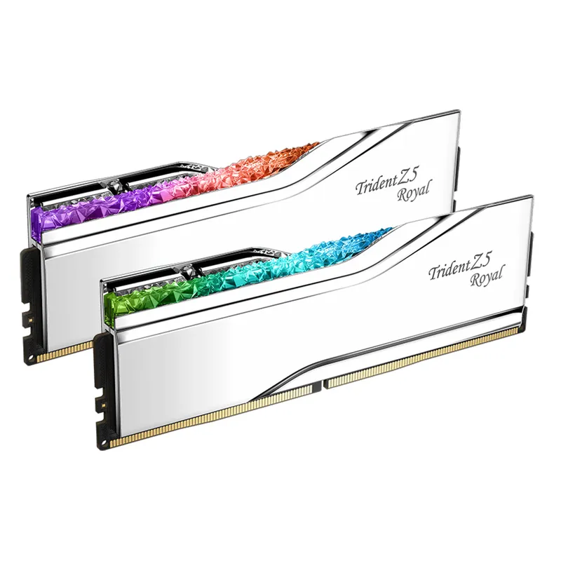 Ram GSkill Trident Z5 Royal 32GB DDR5 6400Mhz: Hiệu suất cao, thiết kế sang trọng.