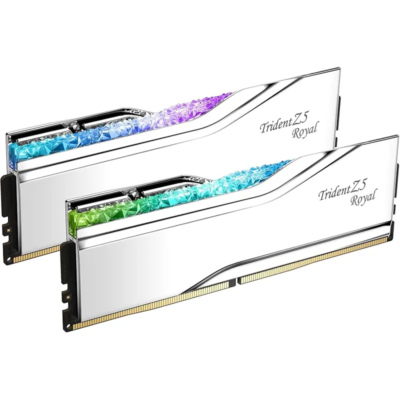 Ram GSkill Trident Z5 Royal 64GB | 32GB x 2, DDR5, 6400Mhz (F5-6400J3239G32GX2-TR5S)