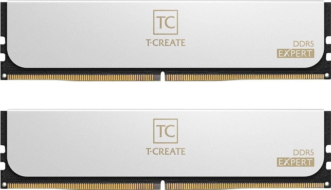 Ram Teamgroup Expert White 32GB | 16GB x 2, DDR5, 6400MHz