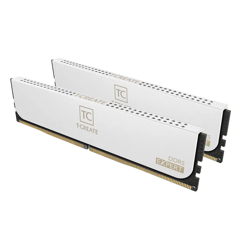 Ram Teamgroup Expert White 32GB | 16GB x 2, DDR5, 6400MHz