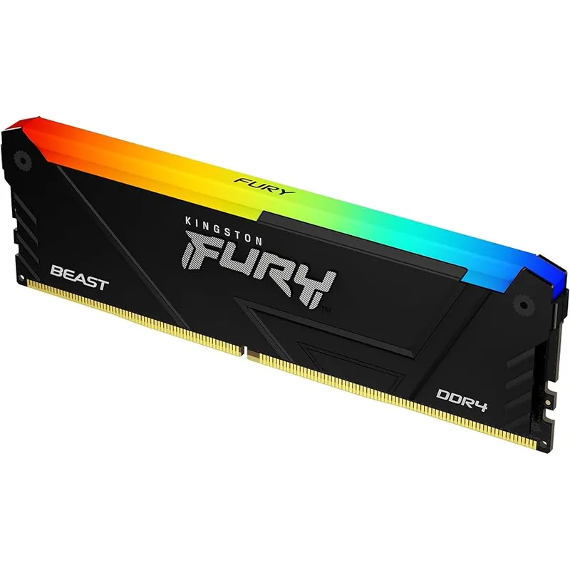 Ram Kingston Fury Beast RGB 32GB | 1x32GB, DDR4, 3200MHz (KF432C16BB2A/32)