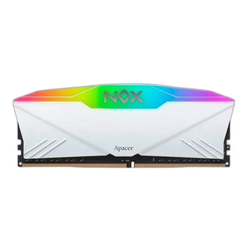 Ram Apacer NOX RGB White 16GB | 1 x 16GB, DDR4, 3200MHz – AH4U16G32C28YNWAA-1