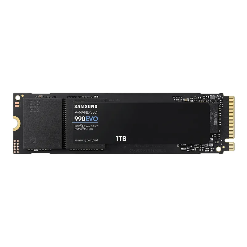Ổ cứng SSD Samsung 990 EVO 1TB M2 PCIe Gen 4.0 x 4 / 5.0 x2 NVMe 2.0 (MZ-V9E1T0BW)