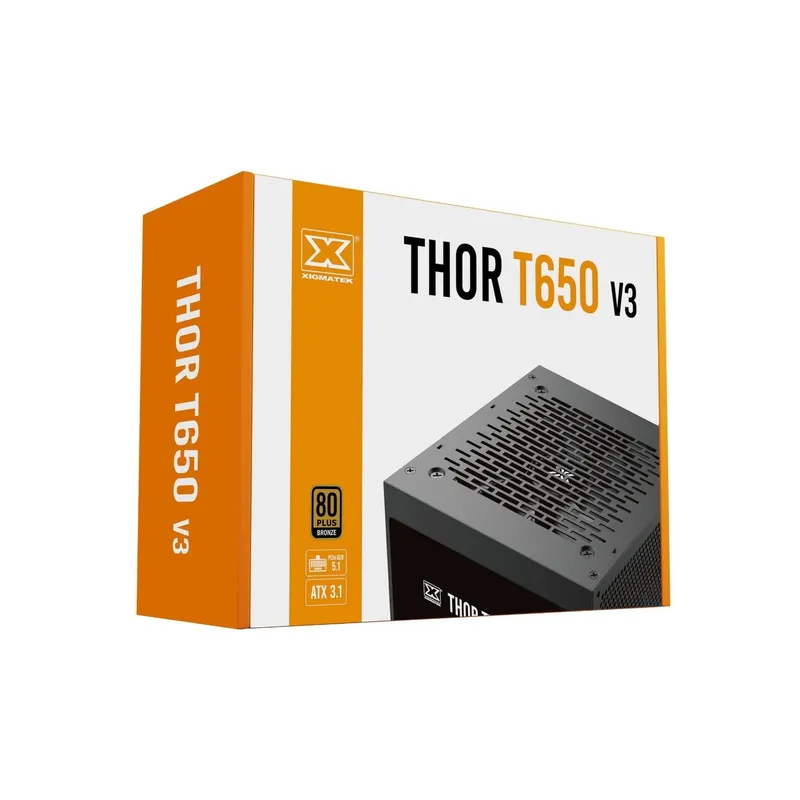 Nguồn Máy Tính Xigmatek Thor T650 V3 650W 80 Plus Bronze EN45998