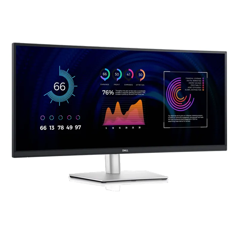Màn Hình Máy Tính Dell P3424WE | 34 inch, WQHD, IPS, 60Hz, 5ms, USB-C