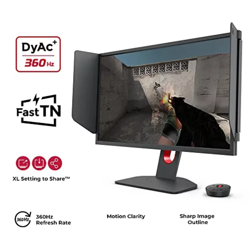 Màn Hình Máy Tính Gaming BenQ ZOWIE Xl2566X PLUS | 24.5 inch, Full HD, TN, 400Hz, 0.1ms, DyAc⁺