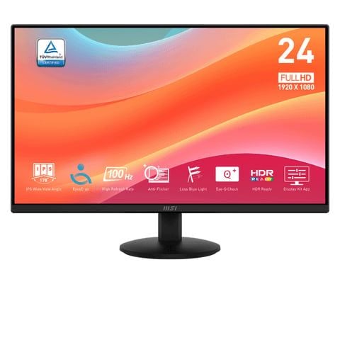 Màn Hình Máy Tính văn phòng MSI Pro MP242L | 24 inch, Full HD, IPS, 100Hz, 1ms